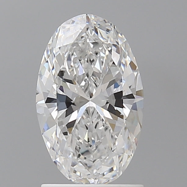 1.55 Carat Oval Shaped, Ideal Cut, D Color, VVS2 Clarity, IGI Certified Lab Grown Diamond