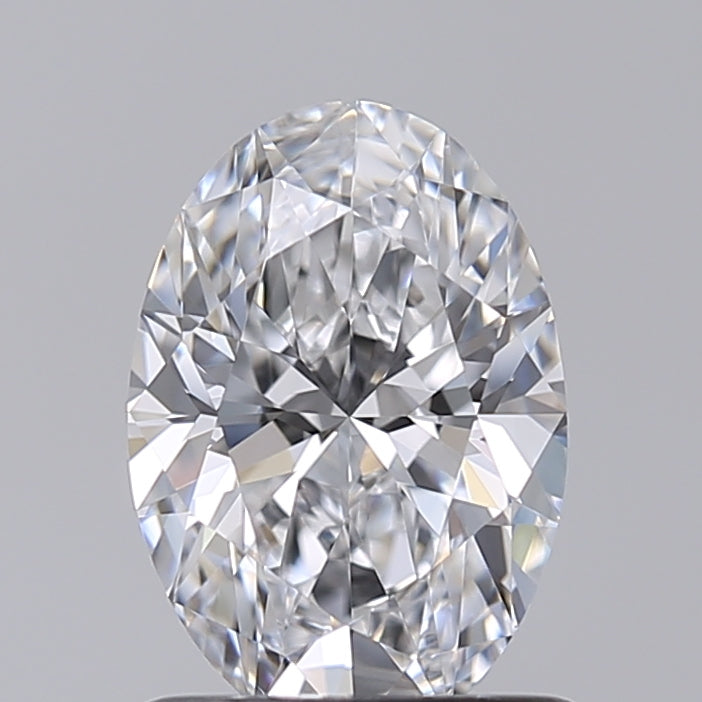 1.00 Carat Oval Shaped, Excellent Cut, D Color, VS1 Clarity, IGI Certified Lab Grown Diamond