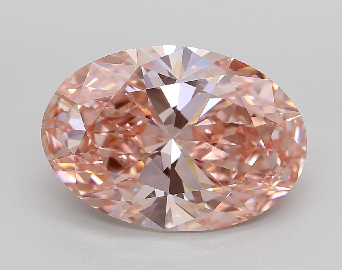 5.23 Carat Oval Shaped, Ideal Cut, VS1 Clarity, IGI Certified Lab Grown Diamond