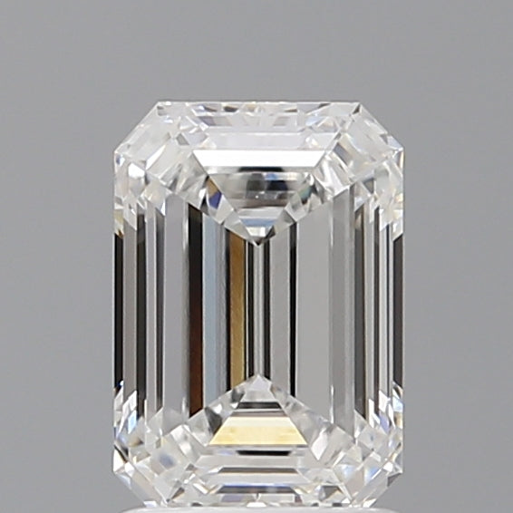 1.60 Carat Emerald Shaped, Ideal Cut, E Color, VVS1 Clarity, IGI Certified Lab Grown Diamond