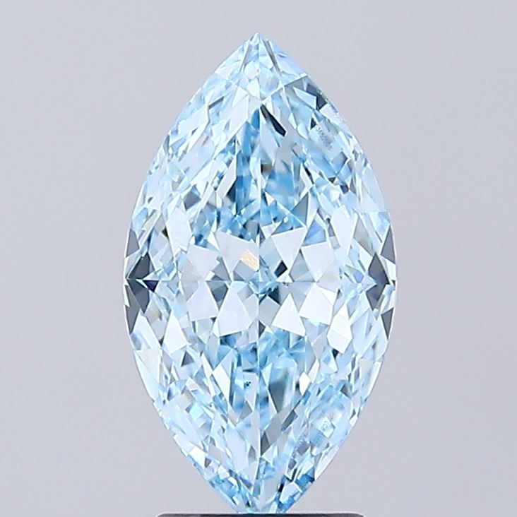 3.01 Carat Marquise Shaped, Ideal Cut, VS1 Clarity, IGI Certified Lab Grown Diamond