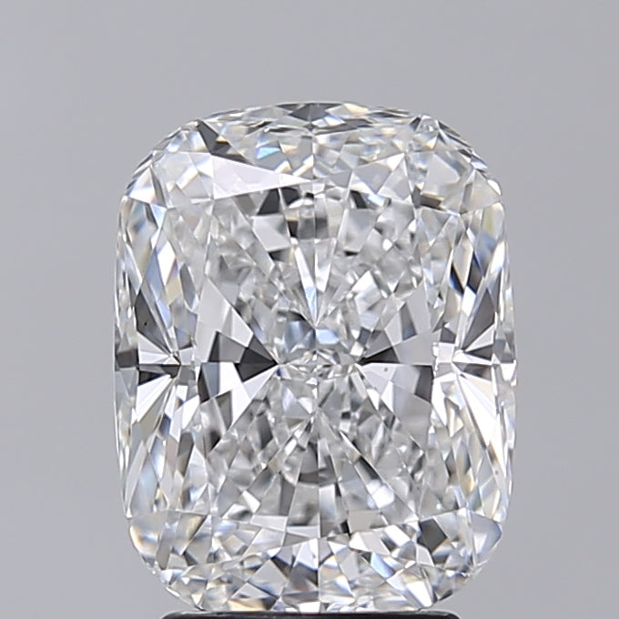 3.52 Carat Elongated Cushion Shaped, Very Good Cut, D Color, VS1 Clarity, IGI Certified Lab Grown Diamond