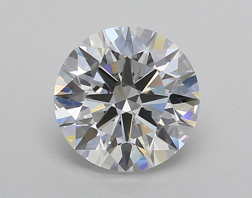 2.02 Carat Round Shaped, Ideal Cut, E Color, VS1 Clarity, IGI Certified Lab Grown Diamond