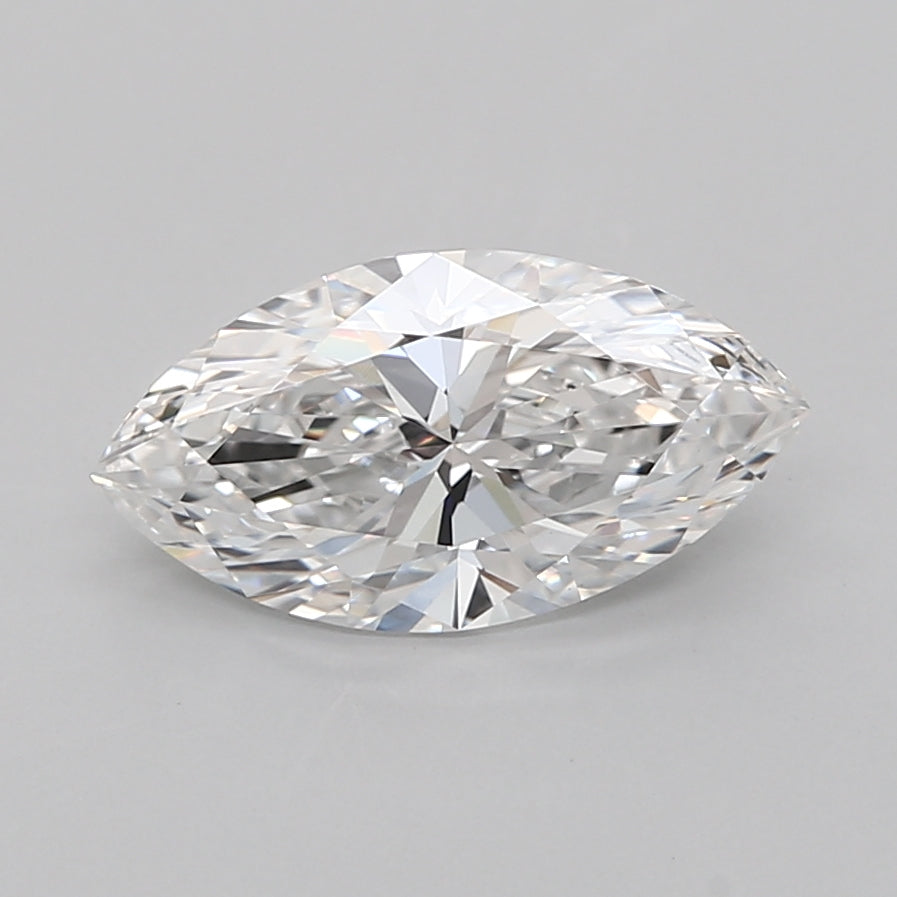 2.02 Carat Marquise Shaped, Ideal Cut, E Color, VVS2 Clarity, IGI Certified Lab Grown Diamond