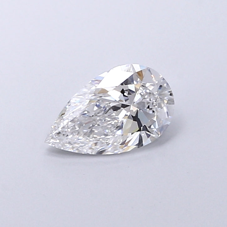 1.00 Carat Pear Shaped, Very Good Cut, D Color, VS1 Clarity, IGI Certified Lab Grown Diamond