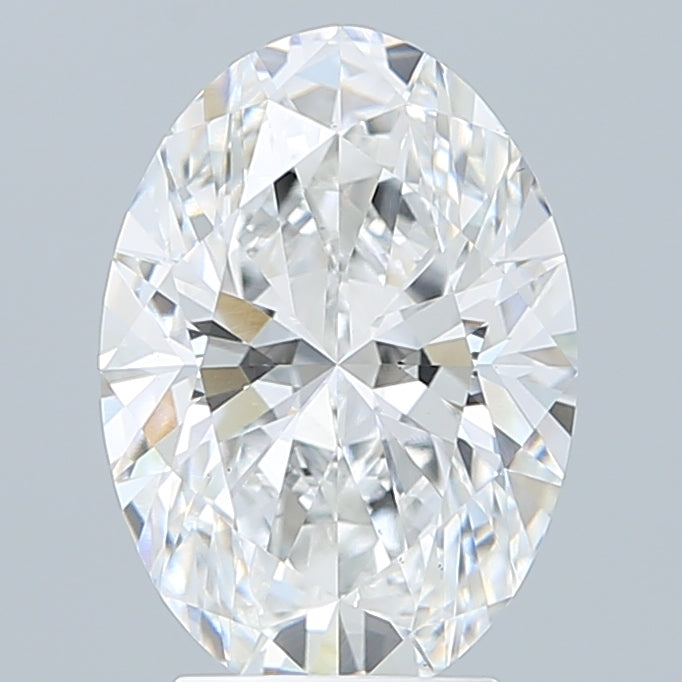 3.56 Carat Oval Shaped, Excellent Cut, E Color, VS1 Clarity, IGI Certified Lab Grown Diamond