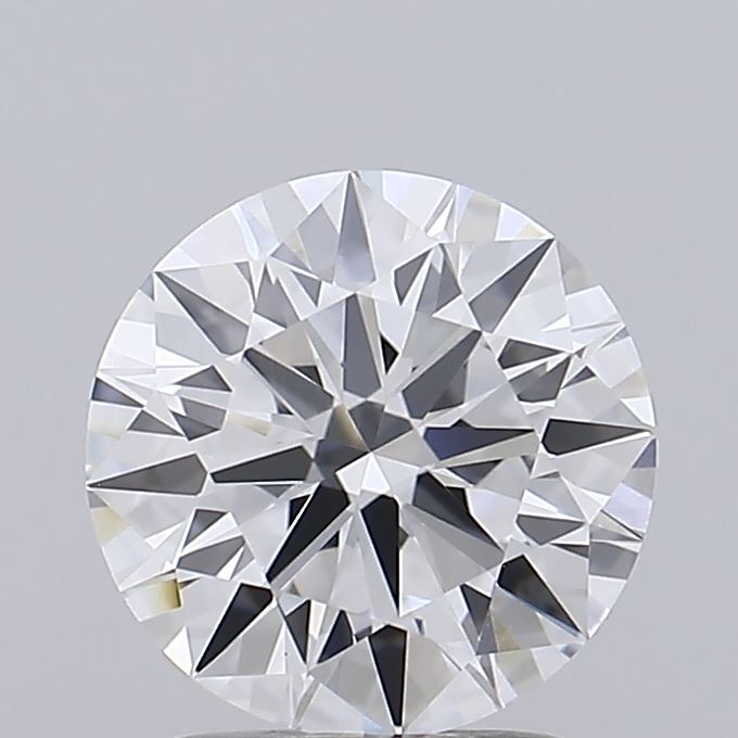 2.07 Carat Round Shaped, Ideal Cut, D Color, VVS2 Clarity, IGI Certified Lab Grown Diamond