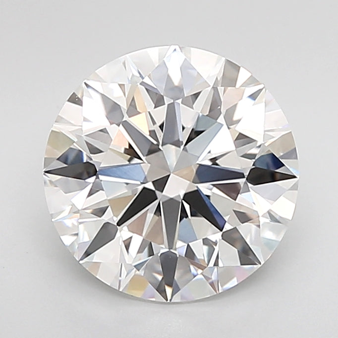 3.50 Carat Round Shaped, Ideal Cut, E Color, VVS2 Clarity, IGI Certified Lab Grown Diamond