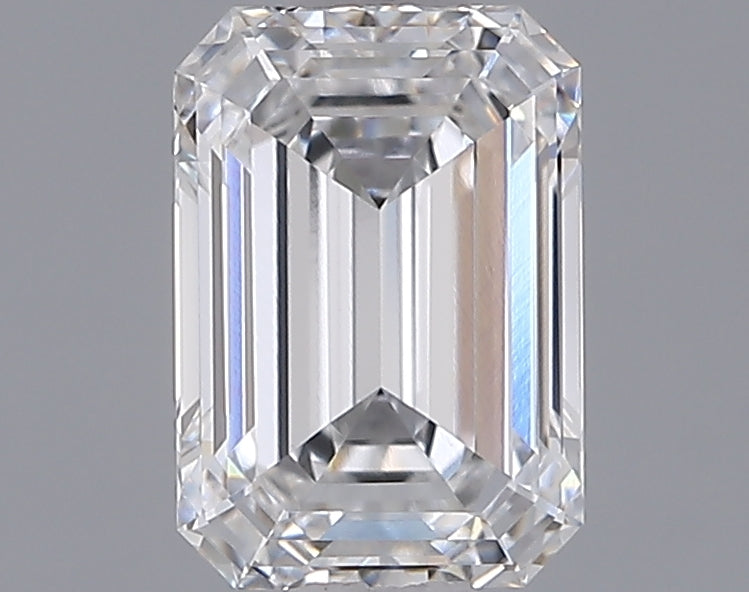 1.56 Carat Emerald Shaped, Ideal Cut, D Color, VVS1 Clarity, IGI Certified Lab Grown Diamond