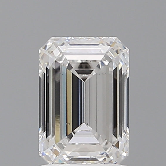1.56 Carat Emerald Shaped, Ideal Cut, D Color, VS2 Clarity, IGI Certified Lab Grown Diamond