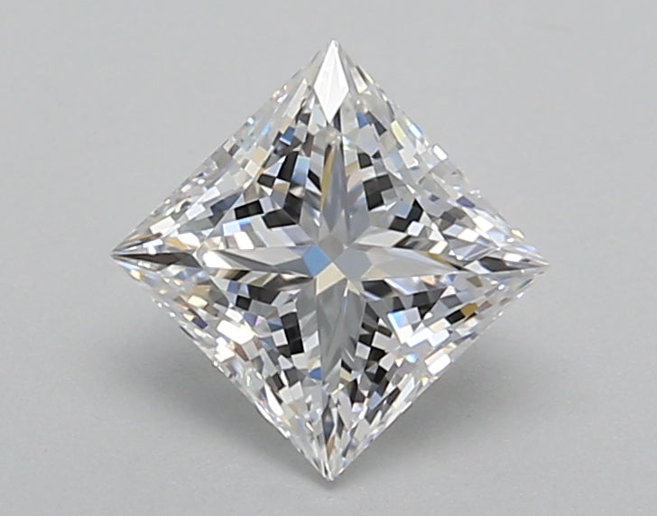 1.01 Carat Princess Shaped, Excellent Cut, D Color, VVS1 Clarity, IGI Certified Lab Grown Diamond