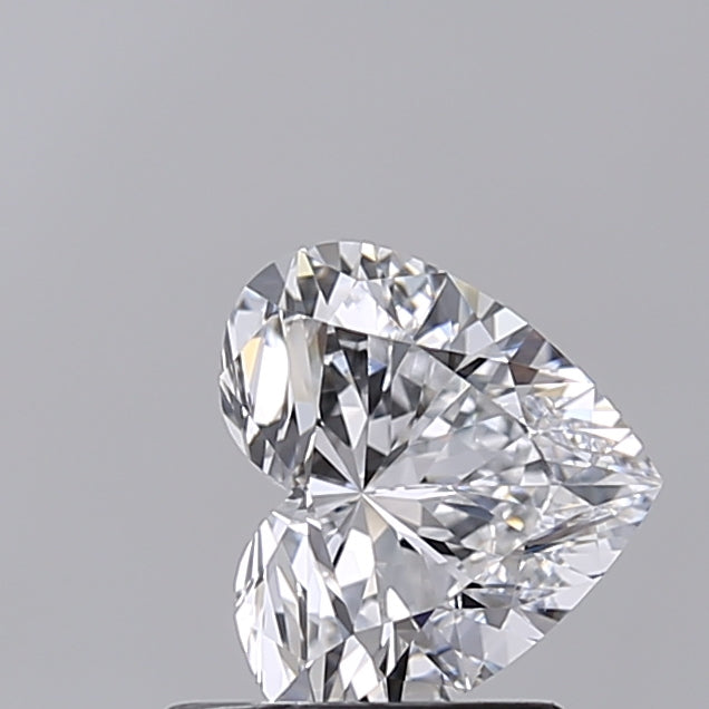1.02 Carat Heart Shaped, Excellent Cut, D Color, VVS2 Clarity, IGI Certified Lab Grown Diamond