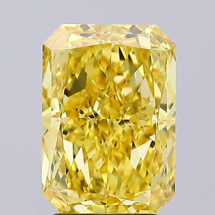 3.11 Carat Radiant Shaped, Excellent Cut, VVS2 Clarity, IGI Certified Lab Grown Diamond