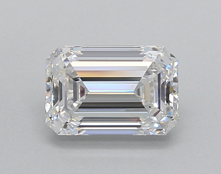 1.00 Carat Emerald Shaped, Excellent Cut, D Color, VS2 Clarity, IGI Certified Lab Grown Diamond