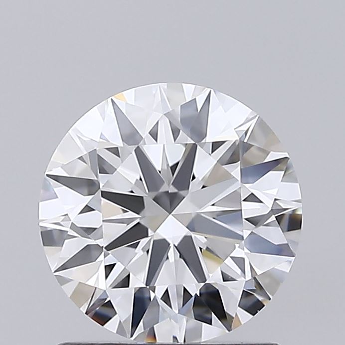 1.02 Carat Round Shaped, Ideal Cut, D Color, VVS2 Clarity, IGI Certified Lab Grown Diamond