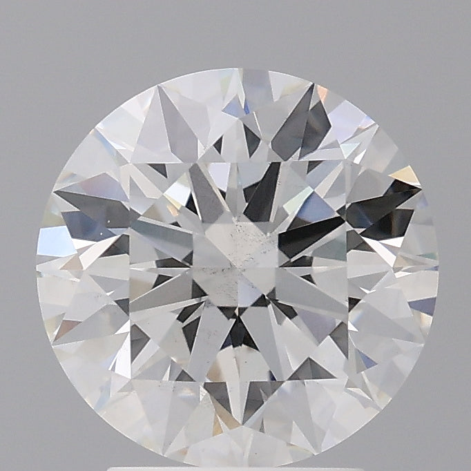 3.05 Carat Round Shaped, Ideal Cut, E Color, VS2 Clarity, IGI Certified Lab Grown Diamond