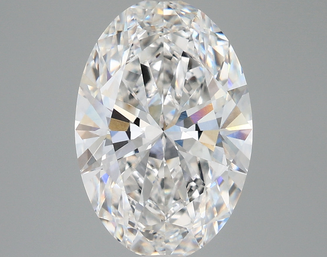 4.12 Carat Oval Shaped, Very Good Cut, E Color, VVS2 Clarity, IGI Certified Lab Grown Diamond