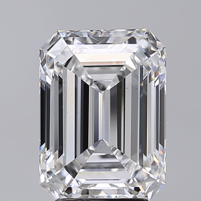 4.02 Carat Emerald Shaped, Excellent Cut, E Color, VS1 Clarity, IGI Certified Lab Grown Diamond