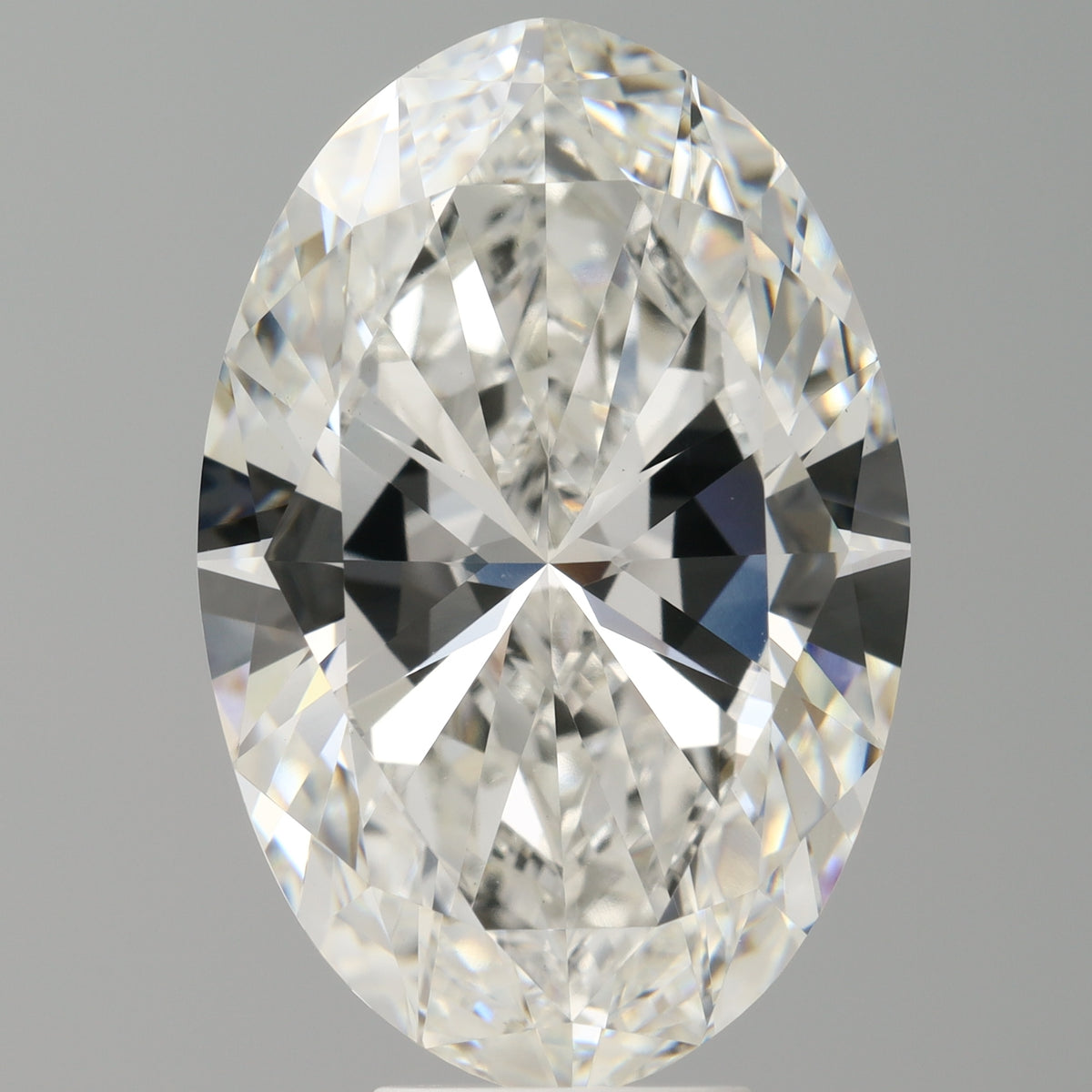 8.02 Carat Oval Shaped, Ideal Cut, F Color, VVS2 Clarity, IGI Certified Lab Grown Diamond