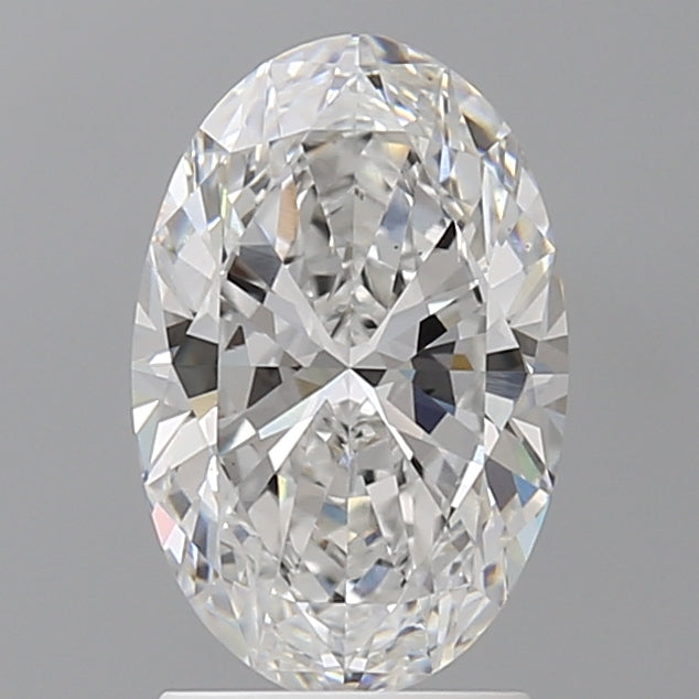 2.07 Carat Oval Shaped, Ideal Cut, E Color, VS1 Clarity, IGI Certified Lab Grown Diamond