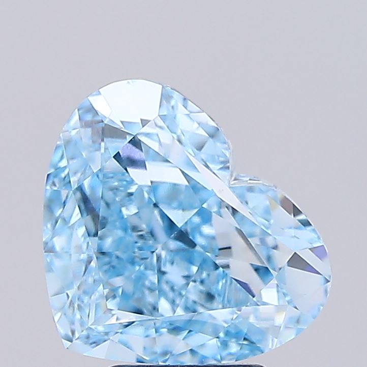 5.03 Carat Heart Shaped, Excellent Cut, VS1 Clarity, IGI Certified Lab Grown Diamond