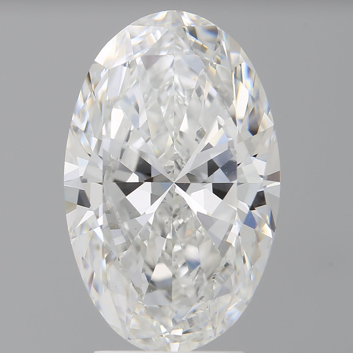 4.01 Carat Oval Shaped, Ideal Cut, E Color, VVS2 Clarity, IGI Certified Lab Grown Diamond