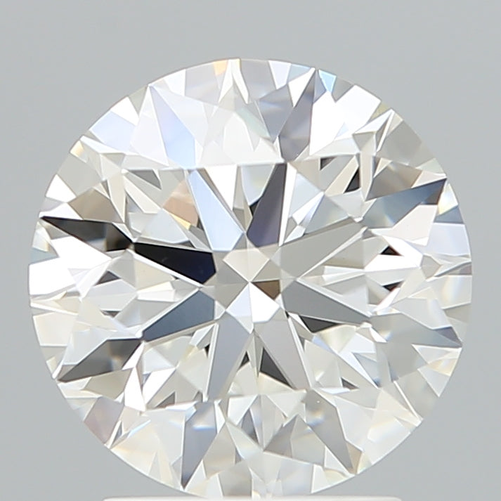 2.61 Carat Round Shaped, Excellent Cut, F Color, VVS2 Clarity, IGI Certified Lab Grown Diamond