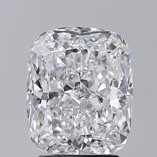 3.02 Carat Elongated Cushion Shaped, Excellent Cut, D Color, VVS2 Clarity, IGI Certified Lab Grown Diamond