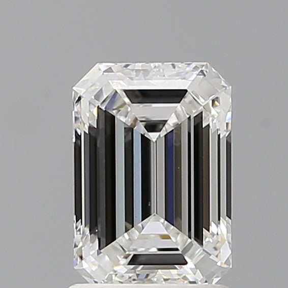 1.51 Carat Emerald Shaped, Ideal Cut, E Color, VVS2 Clarity, IGI Certified Lab Grown Diamond
