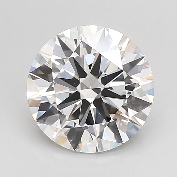 3.00 Carat Round Shaped, Ideal Cut, E Color, VS1 Clarity, IGI Certified Lab Grown Diamond