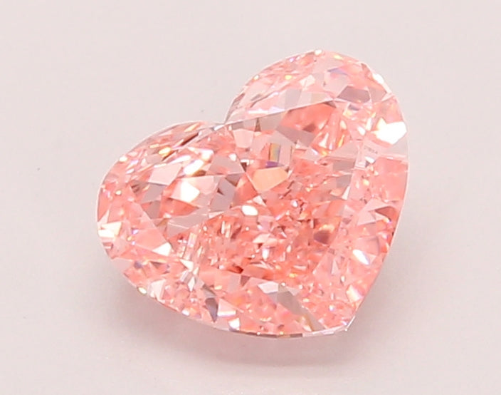 1.52 Carat Heart Shaped, Very Good Cut, VVS2 Clarity, IGI Certified Lab Grown Diamond