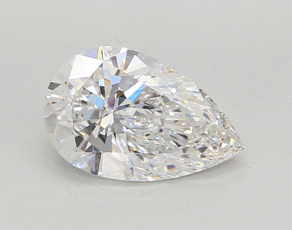 2.04 Carat Pear Shaped, Ideal Cut, D Color, VVS1 Clarity, IGI Certified Lab Grown Diamond