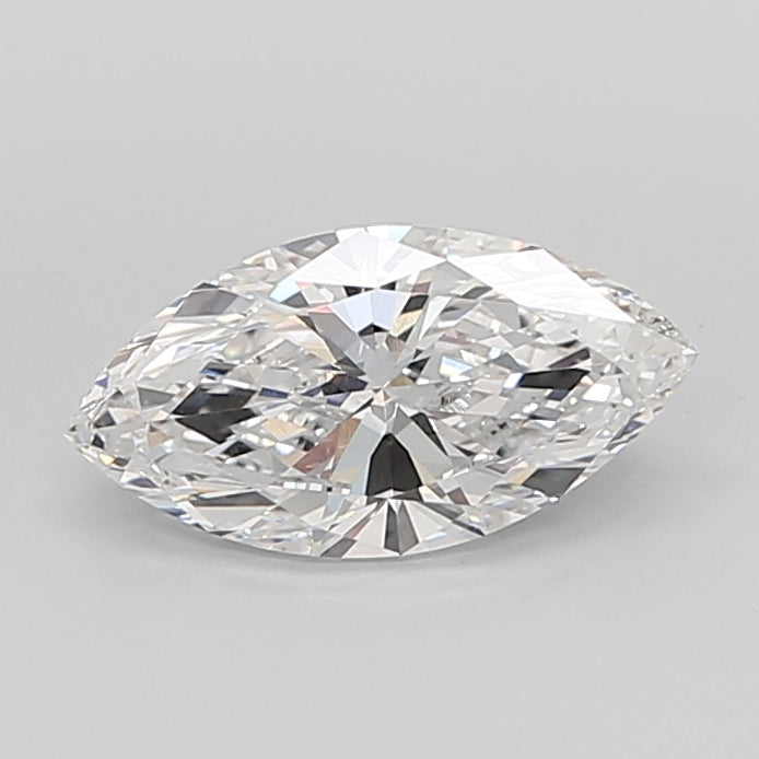 3.91 Carat Marquise Shaped, Ideal Cut, E Color, VVS1 Clarity, IGI Certified Lab Grown Diamond