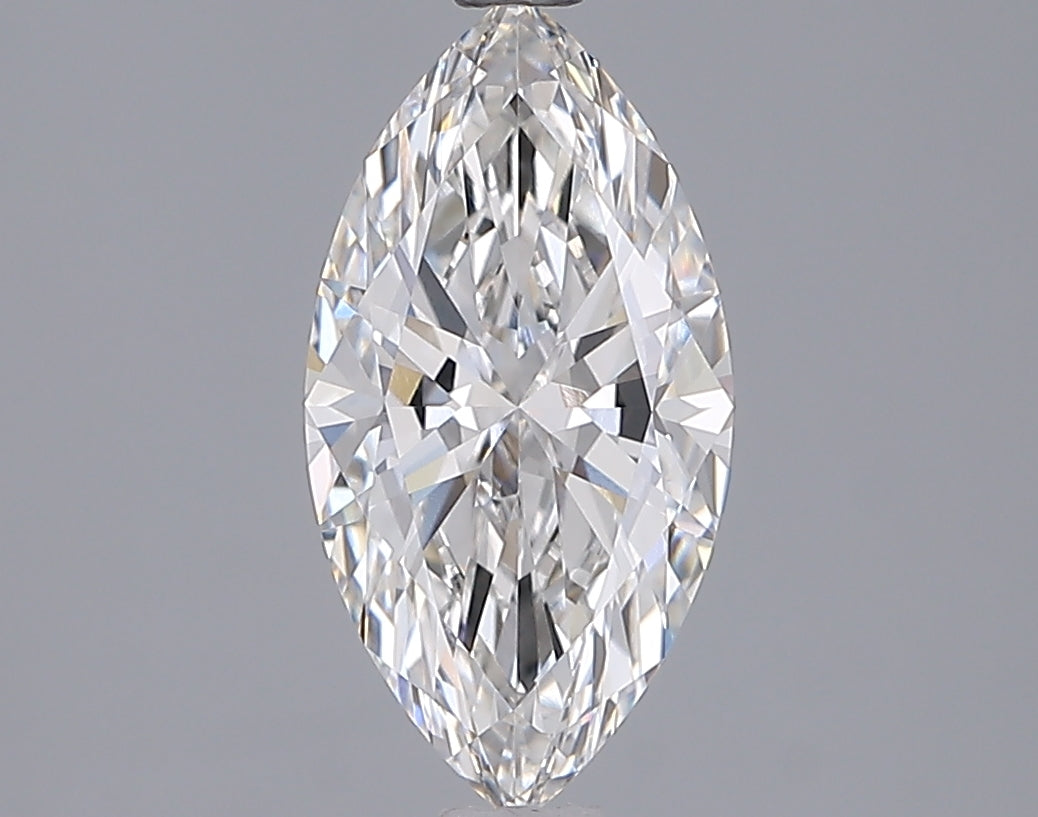 1.57 Carat Marquise Shaped, Ideal Cut, G Color, VVS1 Clarity, IGI Certified Lab Grown Diamond