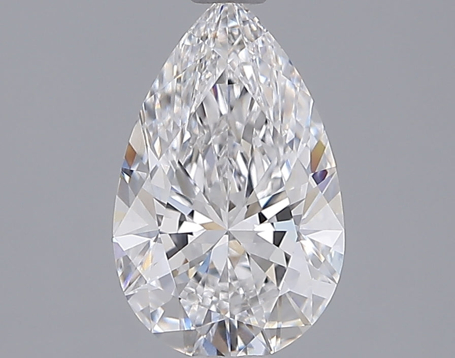 1.57 Carat Pear Shaped, Ideal Cut, D Color, VVS2 Clarity, IGI Certified Lab Grown Diamond