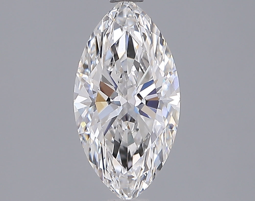 1.53 Carat Marquise Shaped, Ideal Cut, E Color, VVS2 Clarity, IGI Certified Lab Grown Diamond