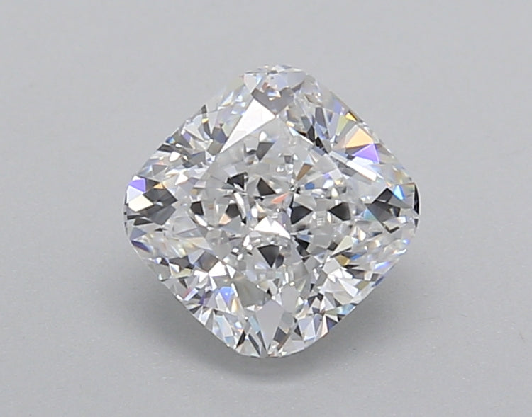 1.02 Carat Cushion Shaped, Excellent Cut, D Color, VVS2 Clarity, IGI Certified Lab Grown Diamond