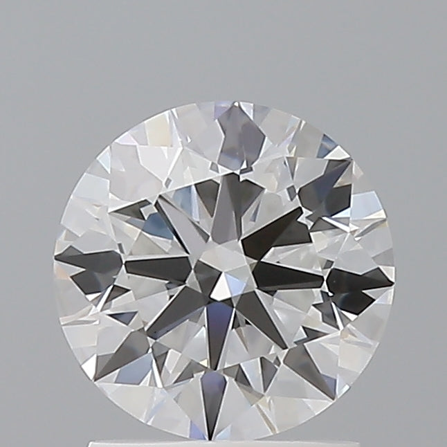 1.54 Carat Round Shaped, Ideal Cut, D Color, VVS2 Clarity, IGI Certified Lab Grown Diamond