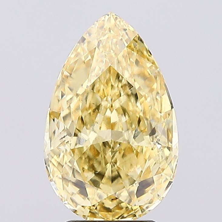 3.51 Carat Pear Shaped, Ideal Cut, SI1 Clarity, IGI Certified Lab Grown Diamond