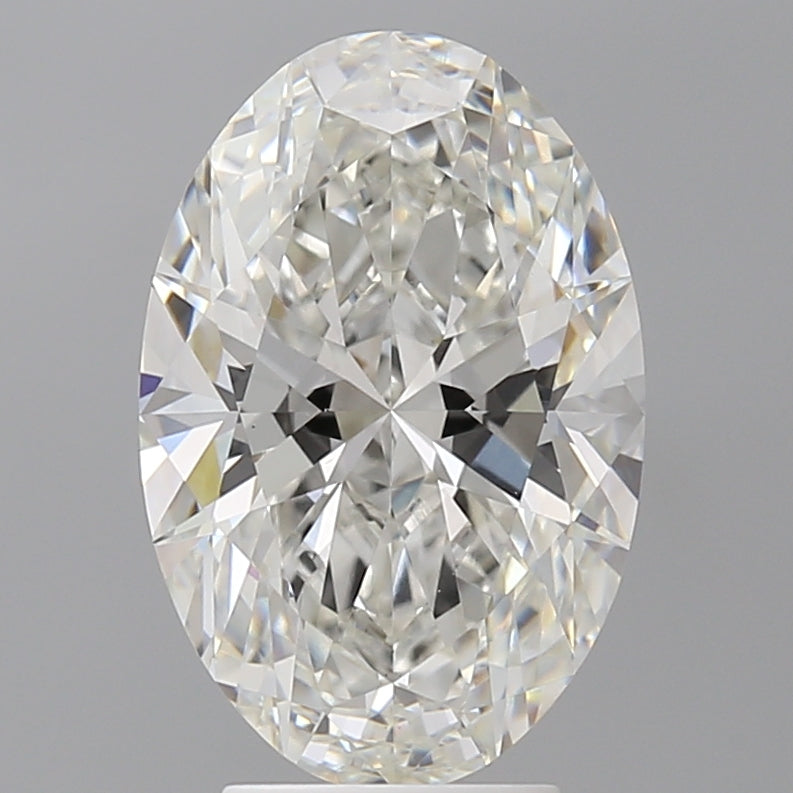 4.09 Carat Oval Shaped, Ideal Cut, F Color, VS1 Clarity, IGI Certified Lab Grown Diamond