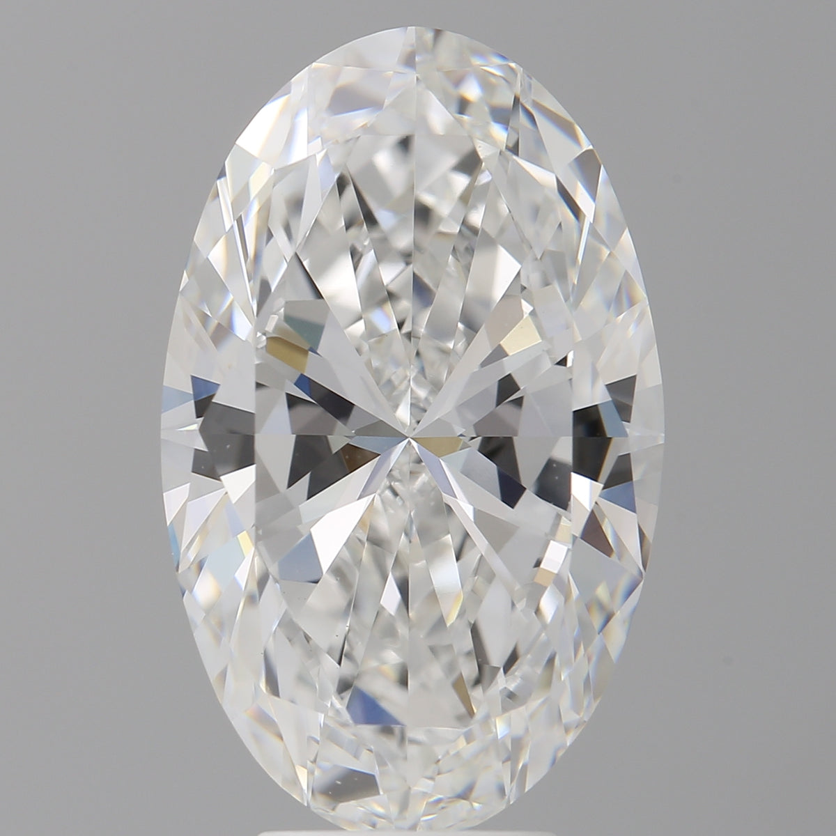 6.02 Carat Oval Shaped, Ideal Cut, E Color, VVS2 Clarity, IGI Certified Lab Grown Diamond