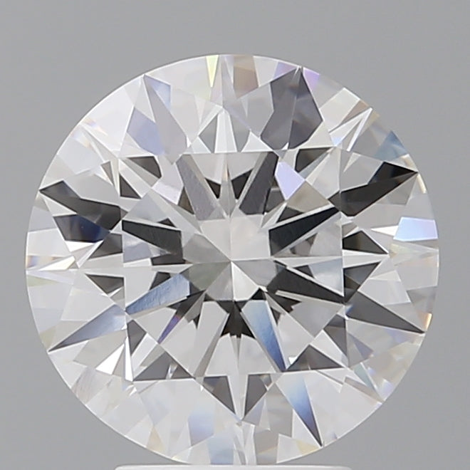 4.08 Carat Round Shaped, Ideal Cut, E Color, VVS2 Clarity, IGI Certified Lab Grown Diamond