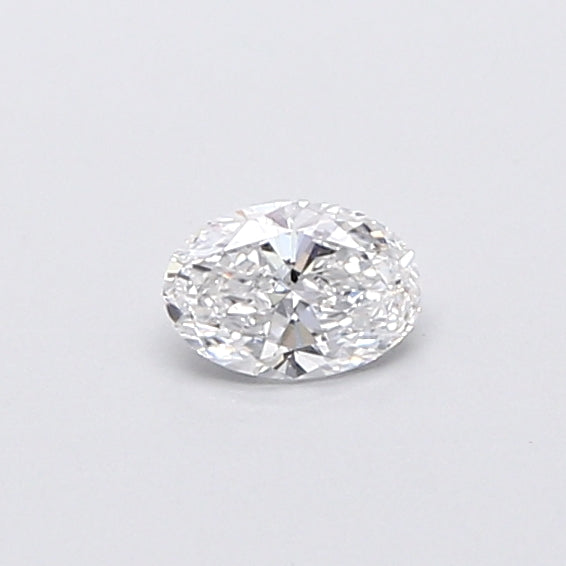 0.35 Carat Oval Shaped, Very Good Cut, D Color, VVS2 Clarity, IGI Certified Lab Grown Diamond