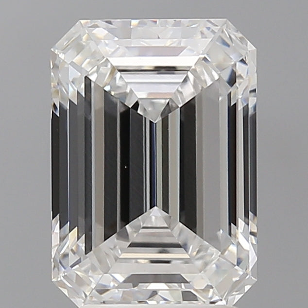 3.58 Carat Emerald Shaped, Ideal Cut, D Color, VS1 Clarity, IGI Certified Lab Grown Diamond