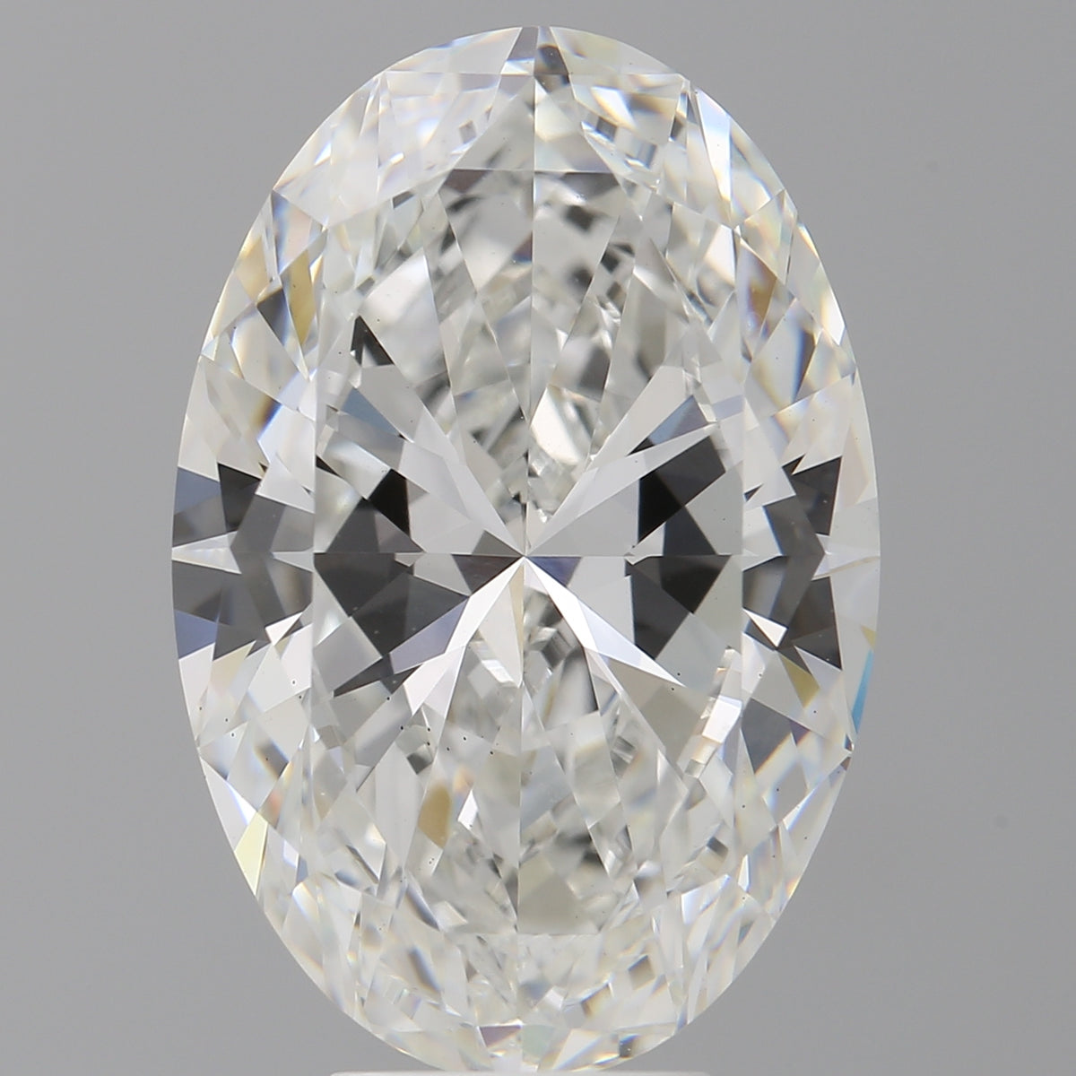 7.50 Carat Oval Shaped, Ideal Cut, F Color, VS1 Clarity, IGI Certified Lab Grown Diamond