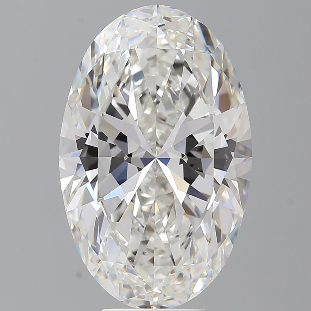 8.10 Carat Oval Shaped, Ideal Cut, F Color, VVS2 Clarity, IGI Certified Lab Grown Diamond
