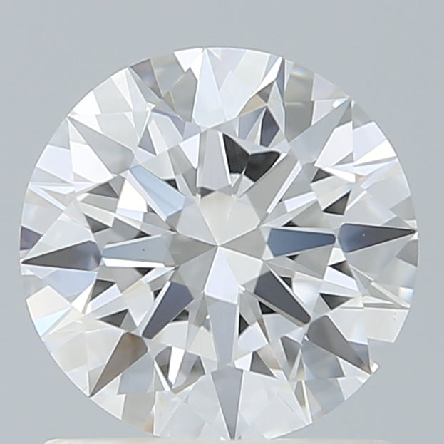 1.13 Carat Round Shaped, Ideal Cut, D Color, VS2 Clarity, IGI Certified Lab Grown Diamond