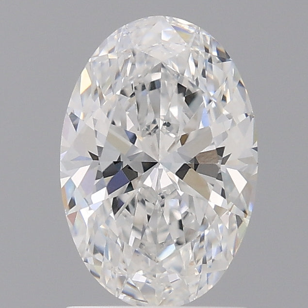 1.60 Carat Oval Shaped, Ideal Cut, E Color, VVS2 Clarity, IGI Certified Lab Grown Diamond