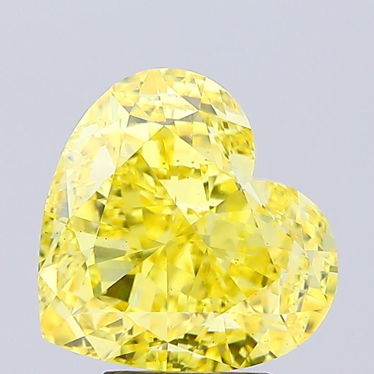 6.08 Carat Heart Shaped, Excellent Cut, VS1 Clarity, IGI Certified Lab Grown Diamond