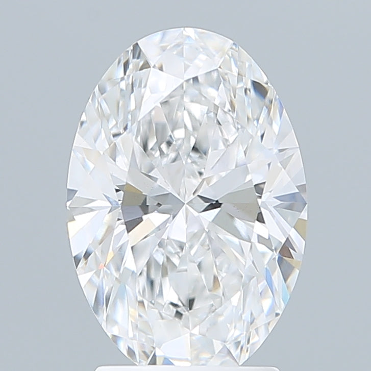 2.72 Carat Oval Shaped, Ideal Cut, D Color, VVS2 Clarity, IGI Certified Lab Grown Diamond